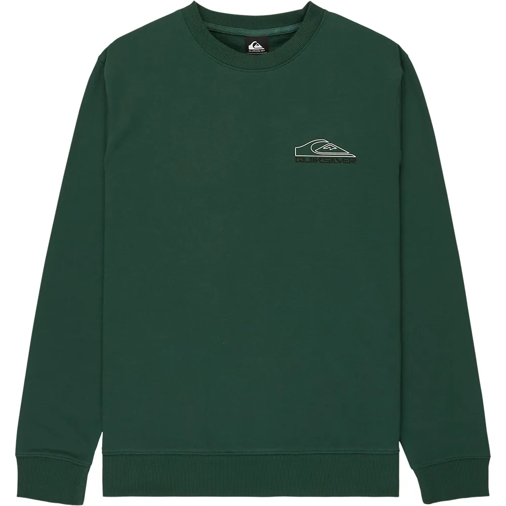 

Толстовка Quiksilver Basic Graphic, зеленый