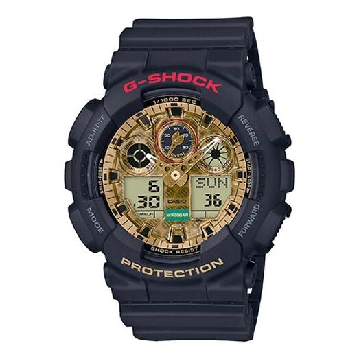 

Часы CASIO G-Shock Analog-Digital 'Black Gold', черный