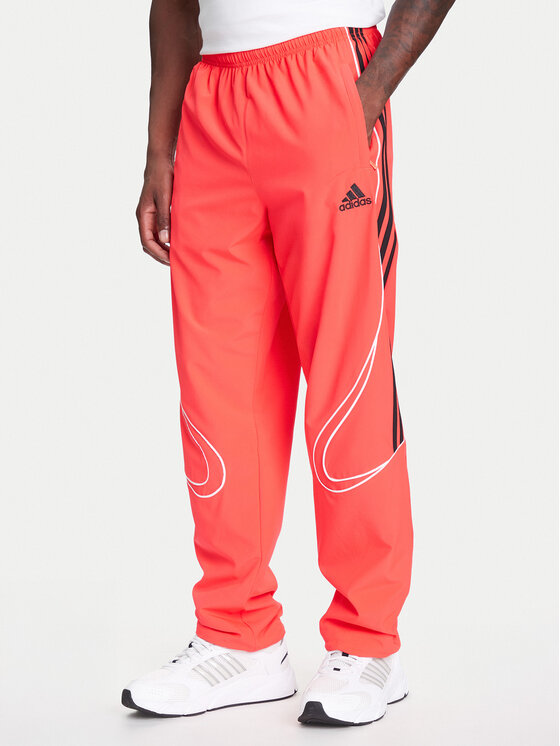 

Свободные спортивные штаны Teamgeist adicolor JW5871 Adidas, красный