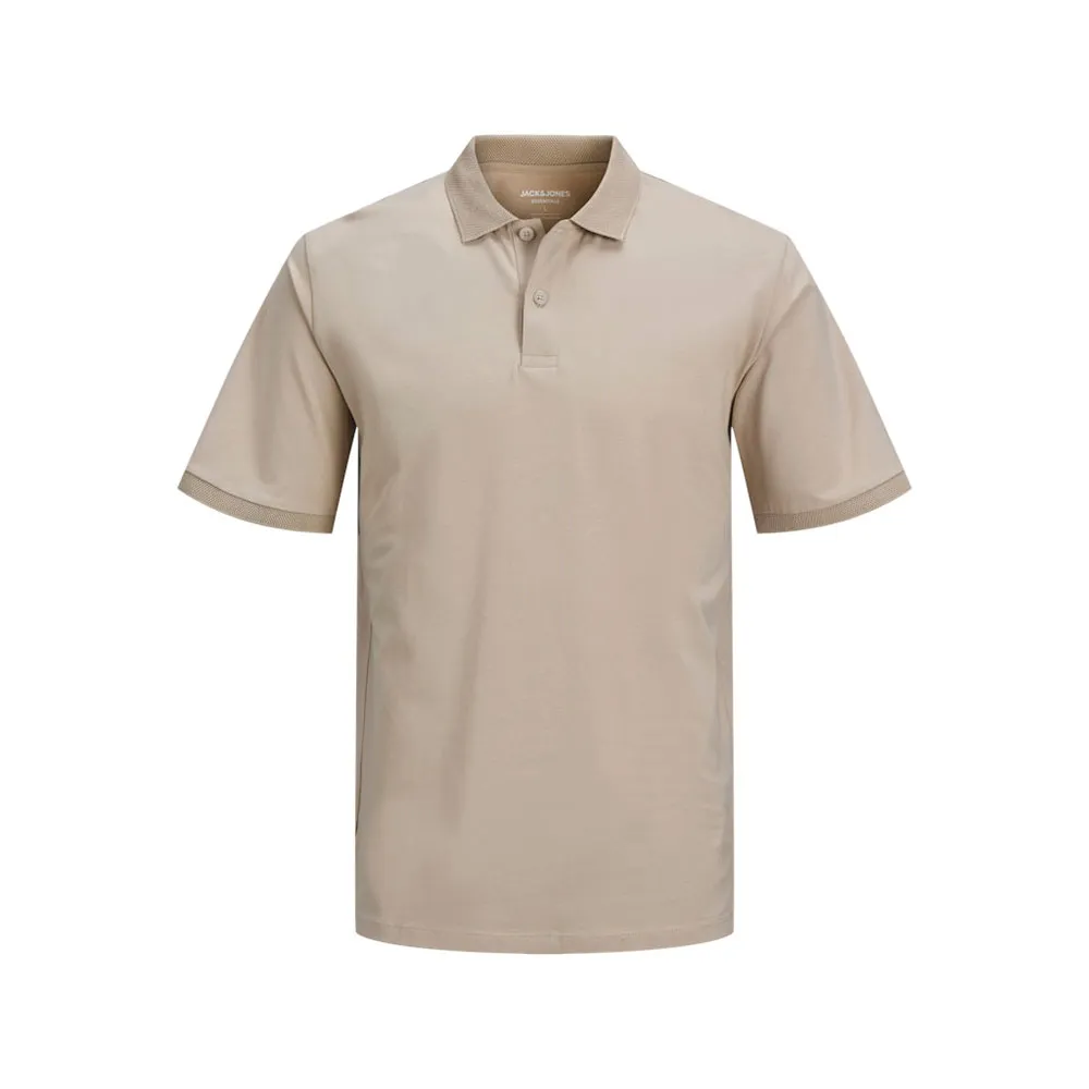 

Поло с коротким рукавом Jack & Jones Perfect, бежевый