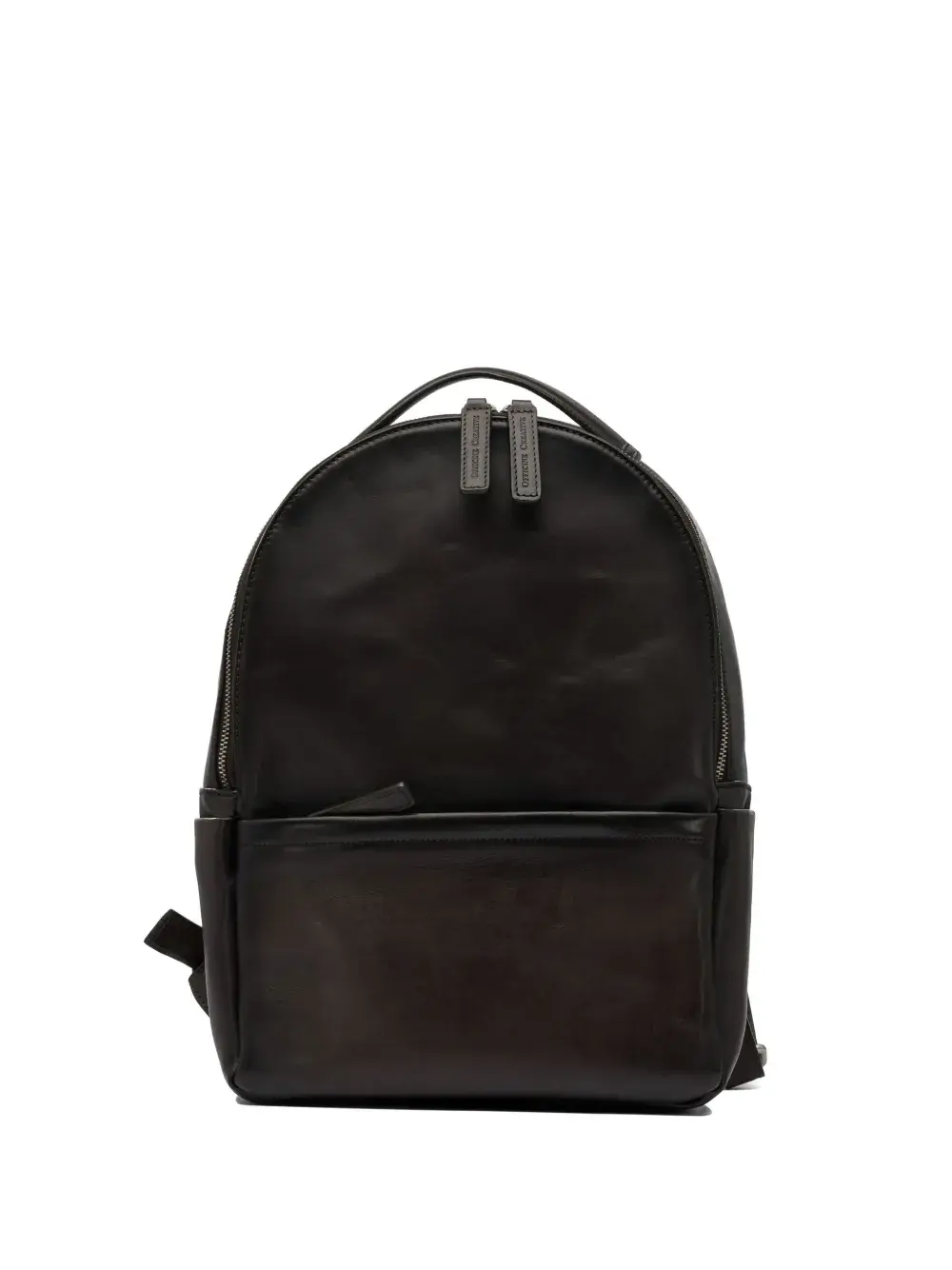 

Кожаный рюкзак с верхней ручкой Officine Creative, коричневый
