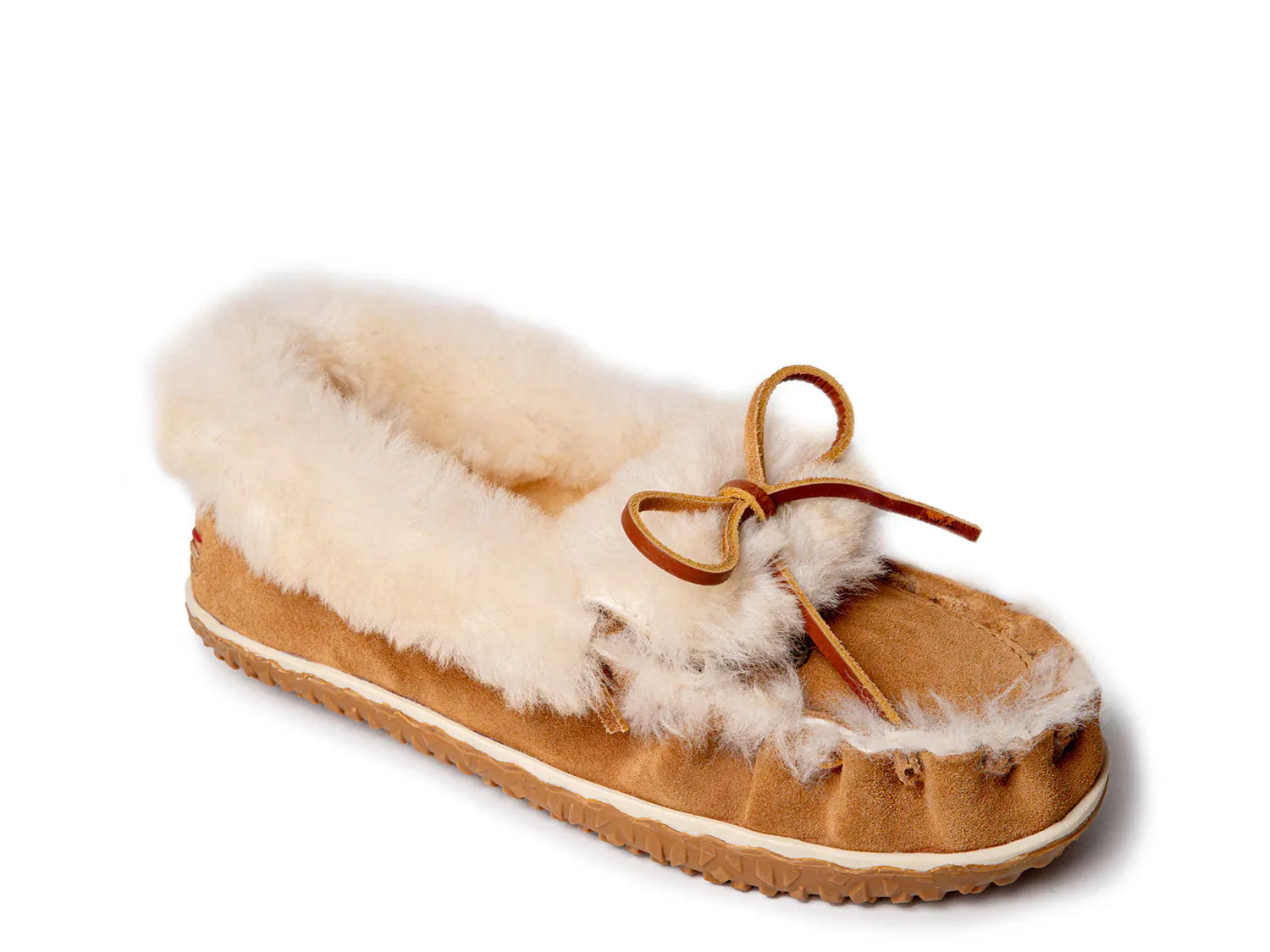 Тапочки Ultimate Slipper Minnetonka, цвет tan
