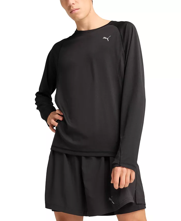 

Мужская футболка с длинным рукавом Run Velocity Puma, черный