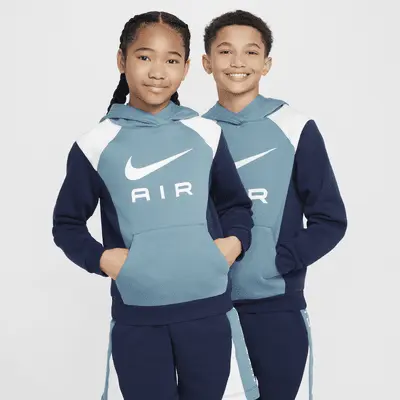 

Худи Nike Air, цвет Aegean Storm/Midnight Navy/White/White