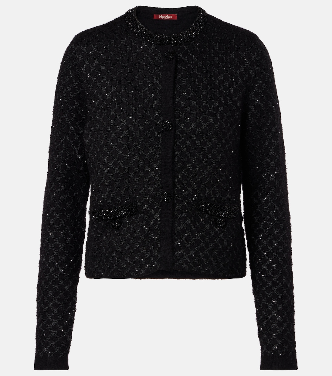 

Кардиган с пайетками Perdoni Max Mara, Nero Con