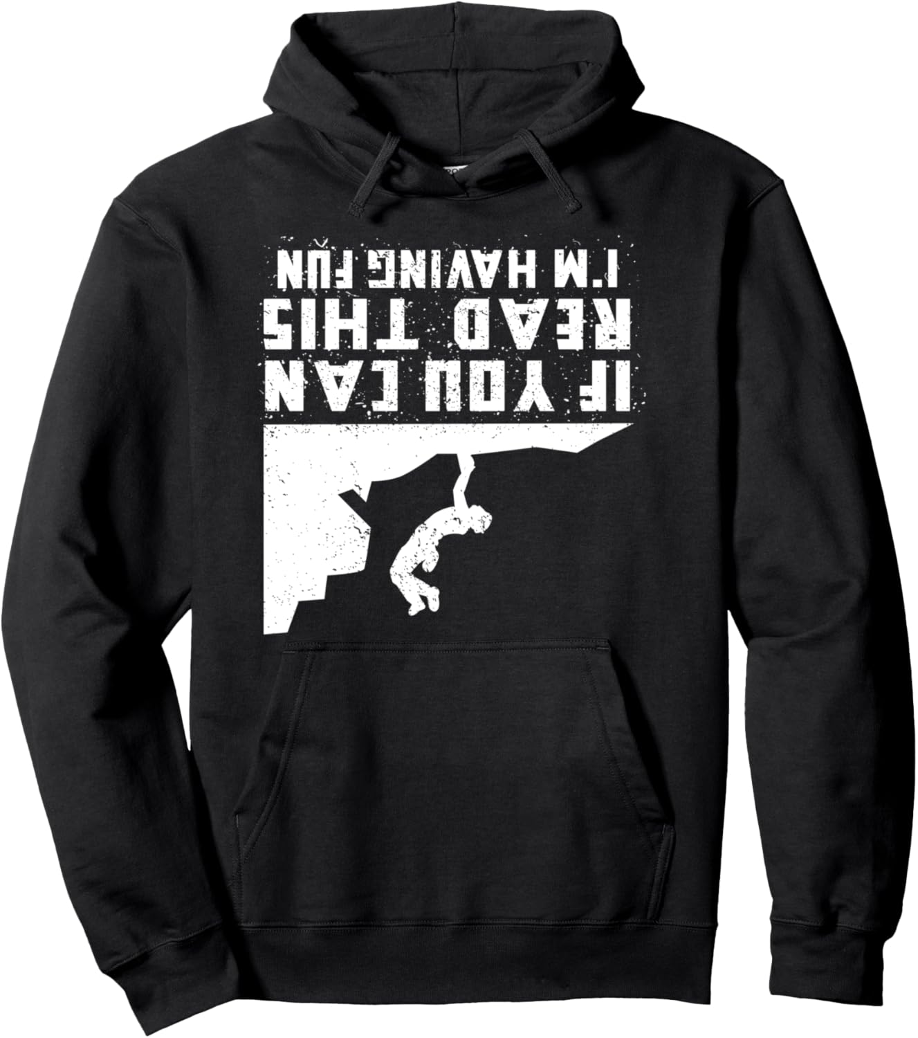 

Если вы это читаете, значит, мне весело! Толстовка An Overhead Climber With An Interesting Design, черный