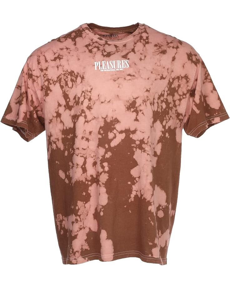 

Футболка Pleasures Trip Dyed T-Shirt, коричневый