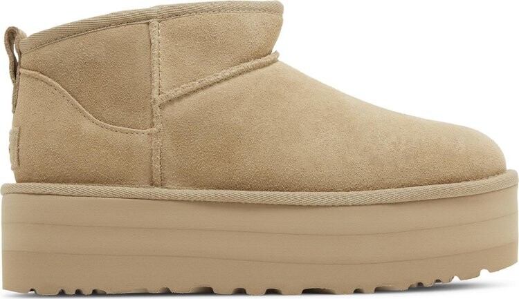 

Кроссовки Wmns Classic Ultra Mini Platform Boot 'Mustard Seed', загар