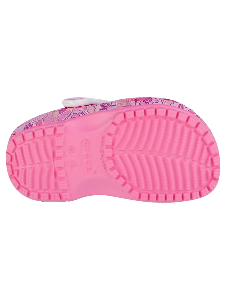 Классические сабо Crocs Hello Kitty and Friends розового цвета — фото 4