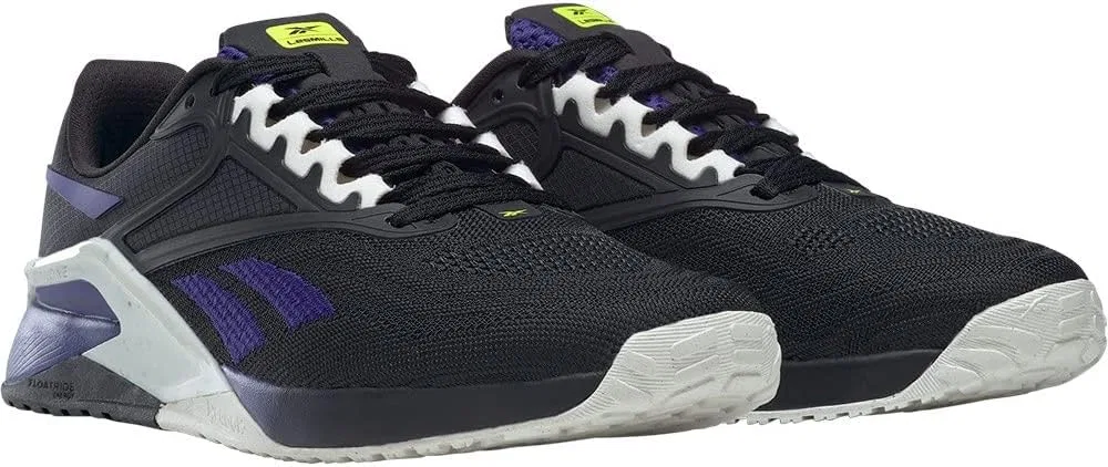 Кроссовки Reebok Herren Nano X2, Core Black Bold Purple Chalk — фото 4