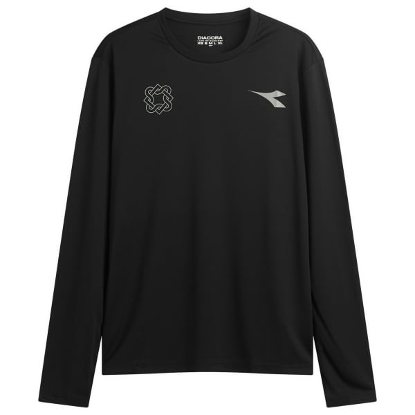 

Футболка с графическим изображением отсутствия руководства X Diadora, черный