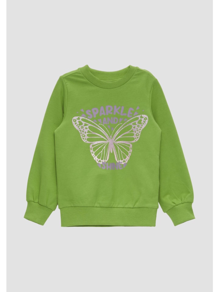 

s.Oliver Толстовка цвета 7450_бамбуковый зеленый