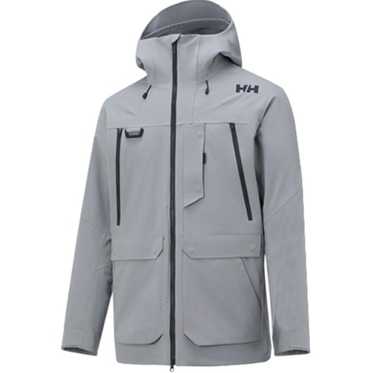 

HELLY HANSEN Водонепроницаемая ветровка мужская, Gray
