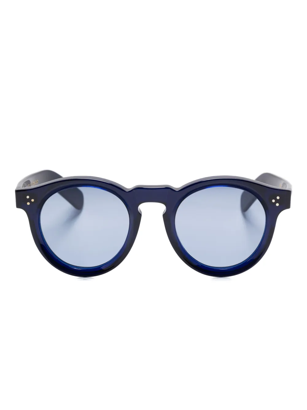 

Солнцезащитные очки в круглой оправе Family Affair, синий