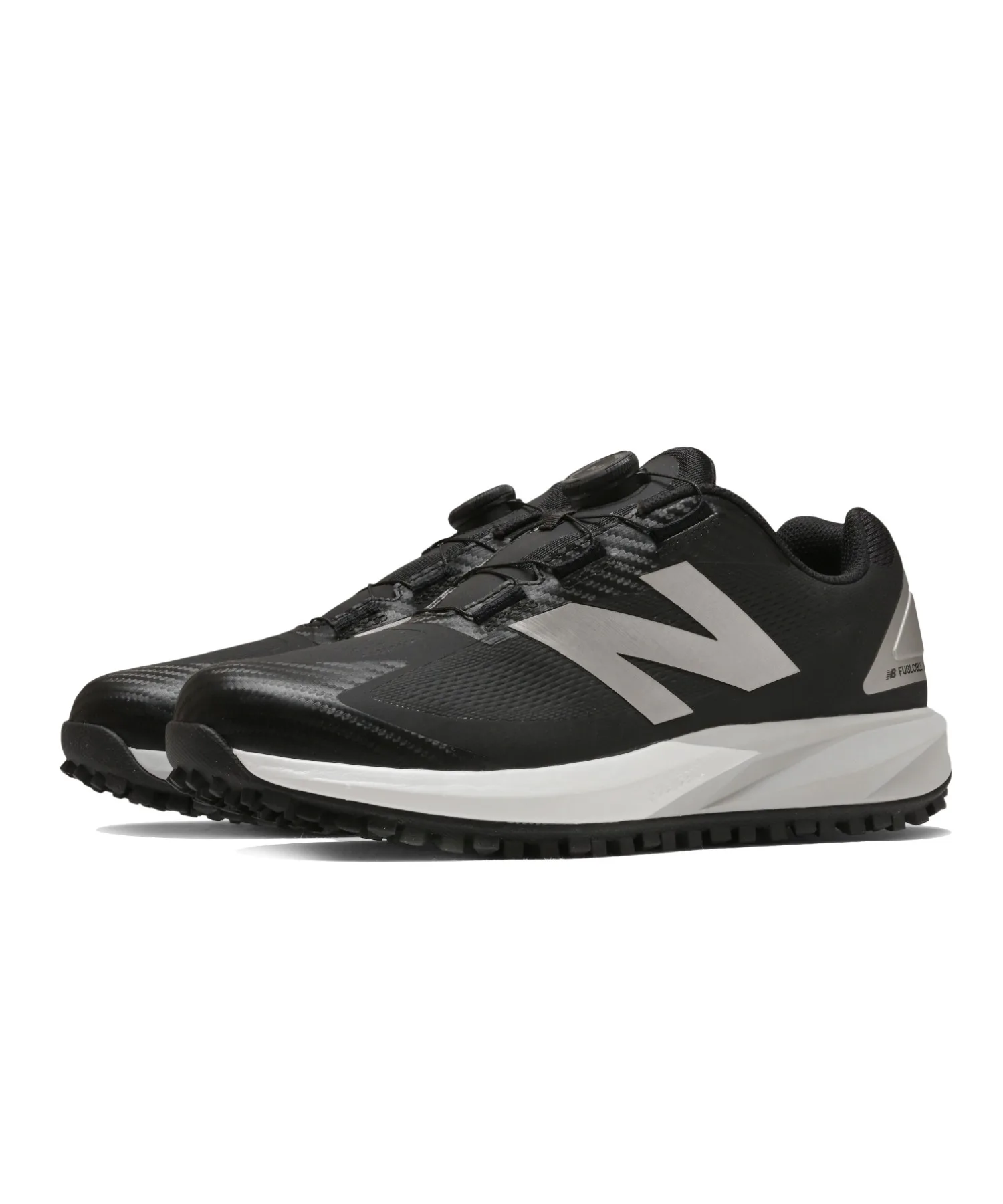 Мужские/женские кроссовки для гольфа FuelCell 1001 v5 BOA New Balance чёрные — фото 2