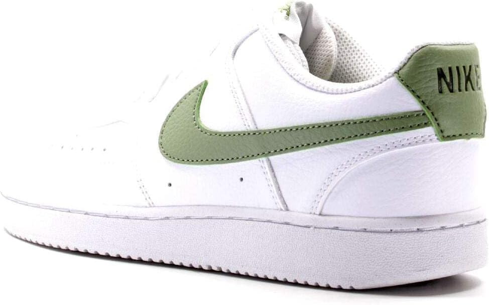 Кроссовки Nike Mens Basketball, белый/зеленый/оливковый — фото 2