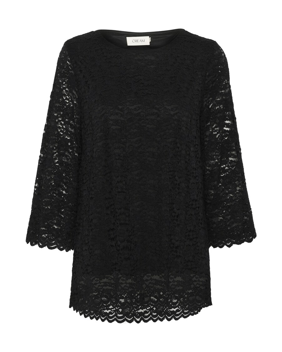 

Кружевная блузка Cream Blouse Fika, черный