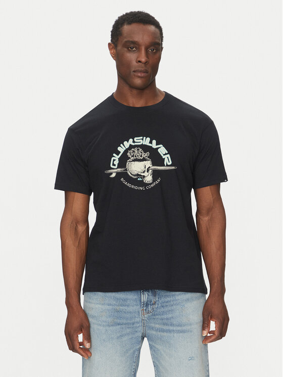

Футболка обычного кроя EQYZT08056 Quiksilver, черный