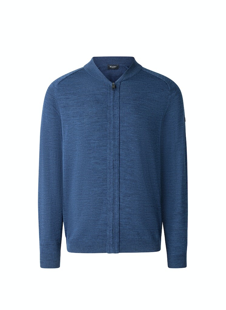 

Пуловер März StrickjackeZip1/1Arm, синий