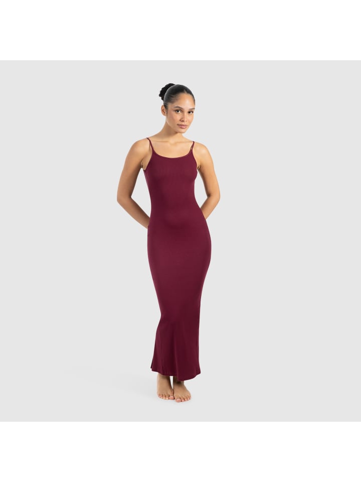 

Платье макси Aveline с открытой спиной в цвете Бордо SMILODOX