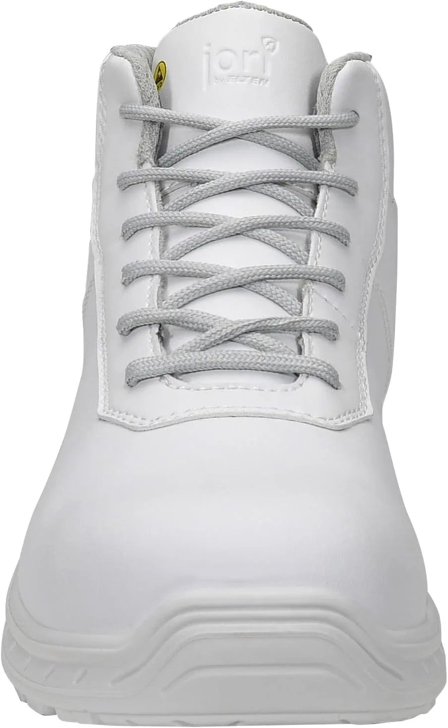 Защитная обувь ELTEN Jori jo_Clean Loop White Mid ESD S3S, женская и мужская, текстиль, композитный защитный носок (легче стального), легкая, классическая — фото 4