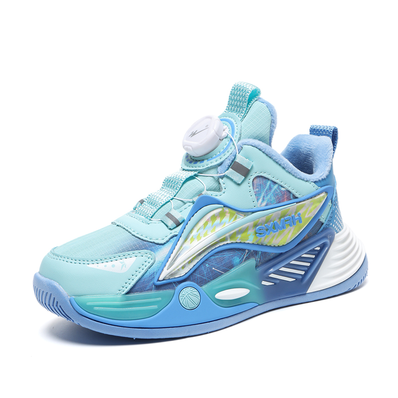 

Нескользящие, амортизирующие, износостойкие, упругие, дышащие беговые кроссовки для детей Binary, sx15329-2 sky синий[fleece-lined thermal]