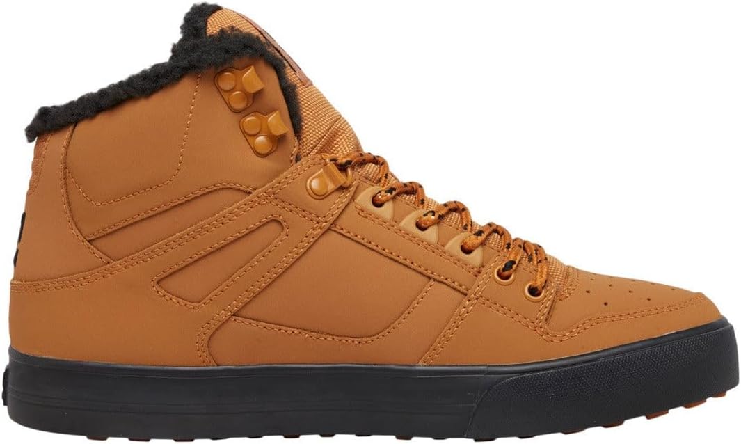 Мужские высокие кеды для скейтборда DC Men's Pure DC Shoes, черный — фото 3
