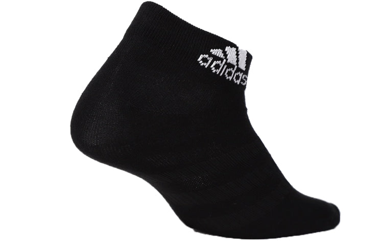 Носки adidas Breathable Sports Short BasketballSocks Black, черный — фото 4