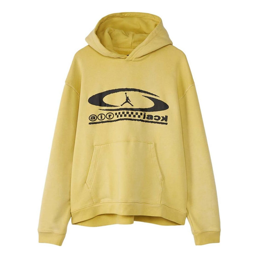 

Худи Air Jordan x Travis Scott Pullover Hoodie 'Celery', желтый