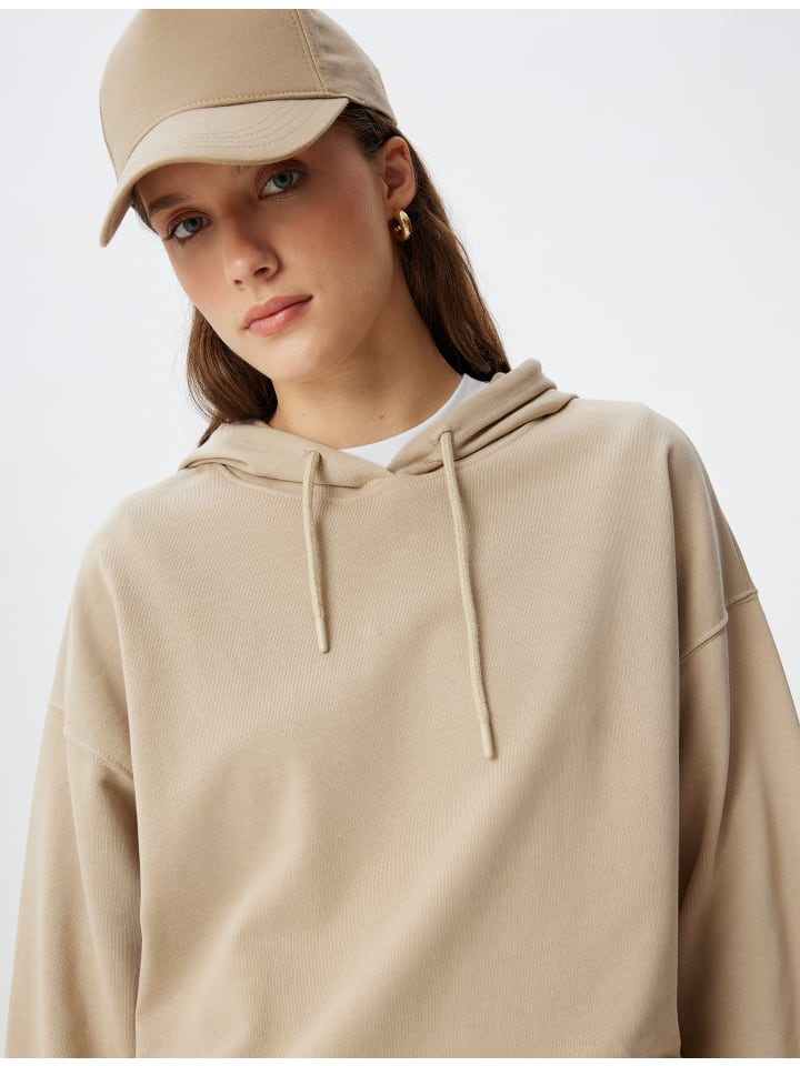 

Толстовка KOTON Sweatshirt, бежевый