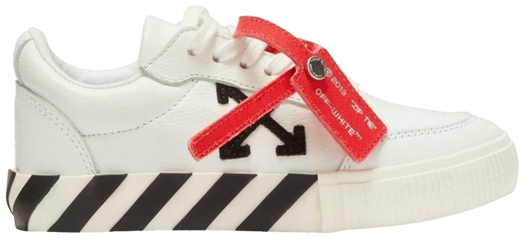 

Кроссовки Off-White Vulc Sneaker Kids 'White Black Leather', белый