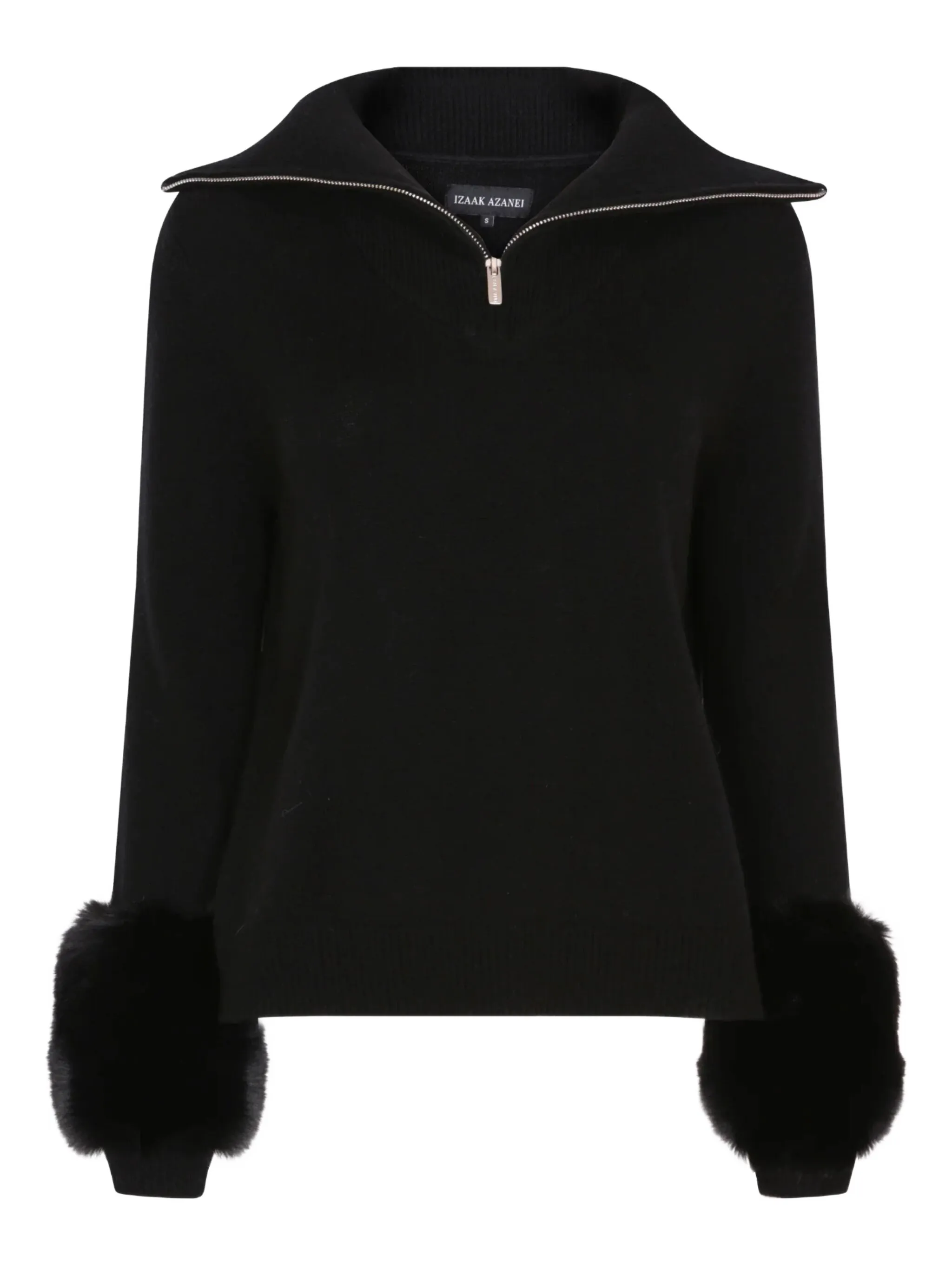 

Свитер на молнии Izaak Azanei, черный