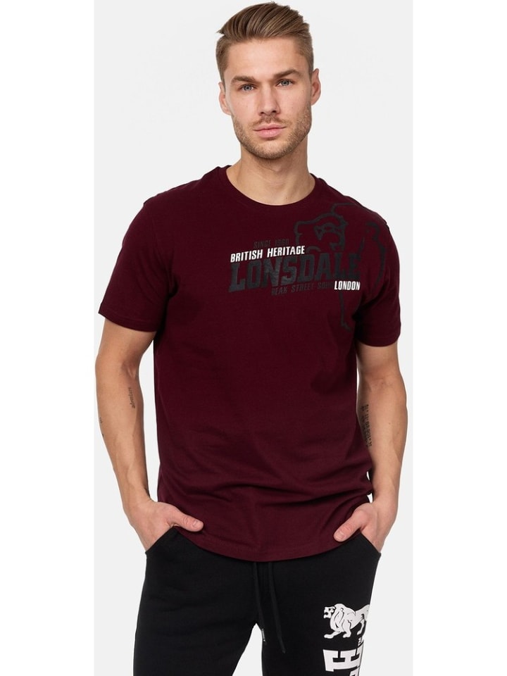 

Футболка Lonsdale T-Shirt, красный