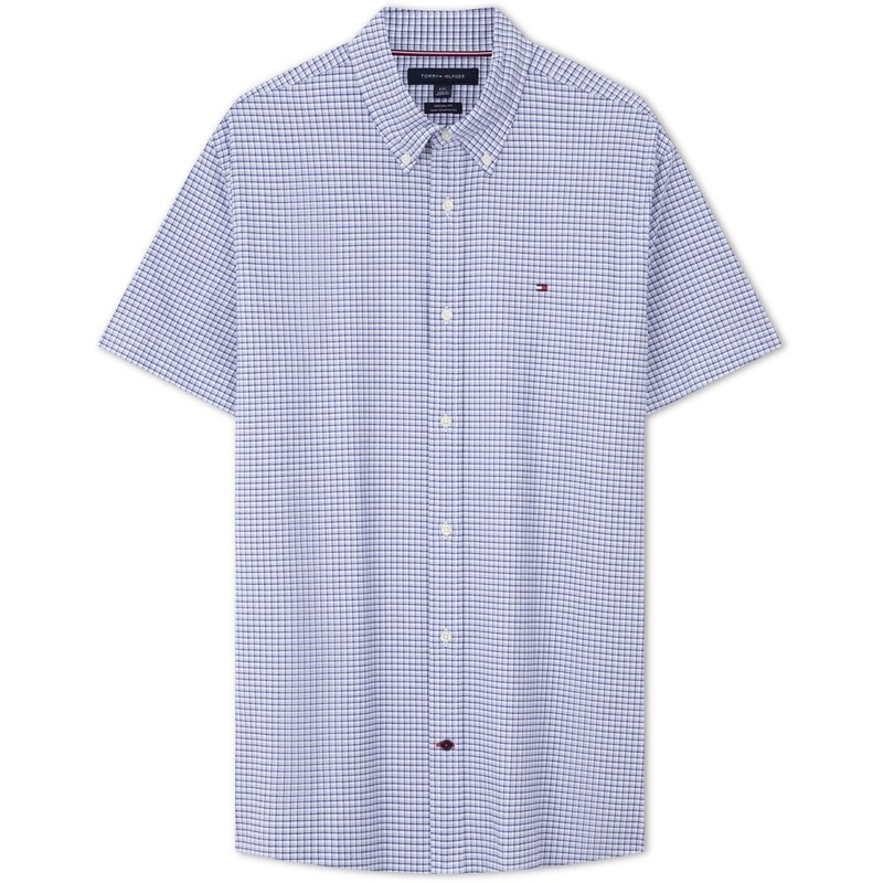 

Мужская рубашка Tommy Hilfiger, цвет Blue and white lattice WD0