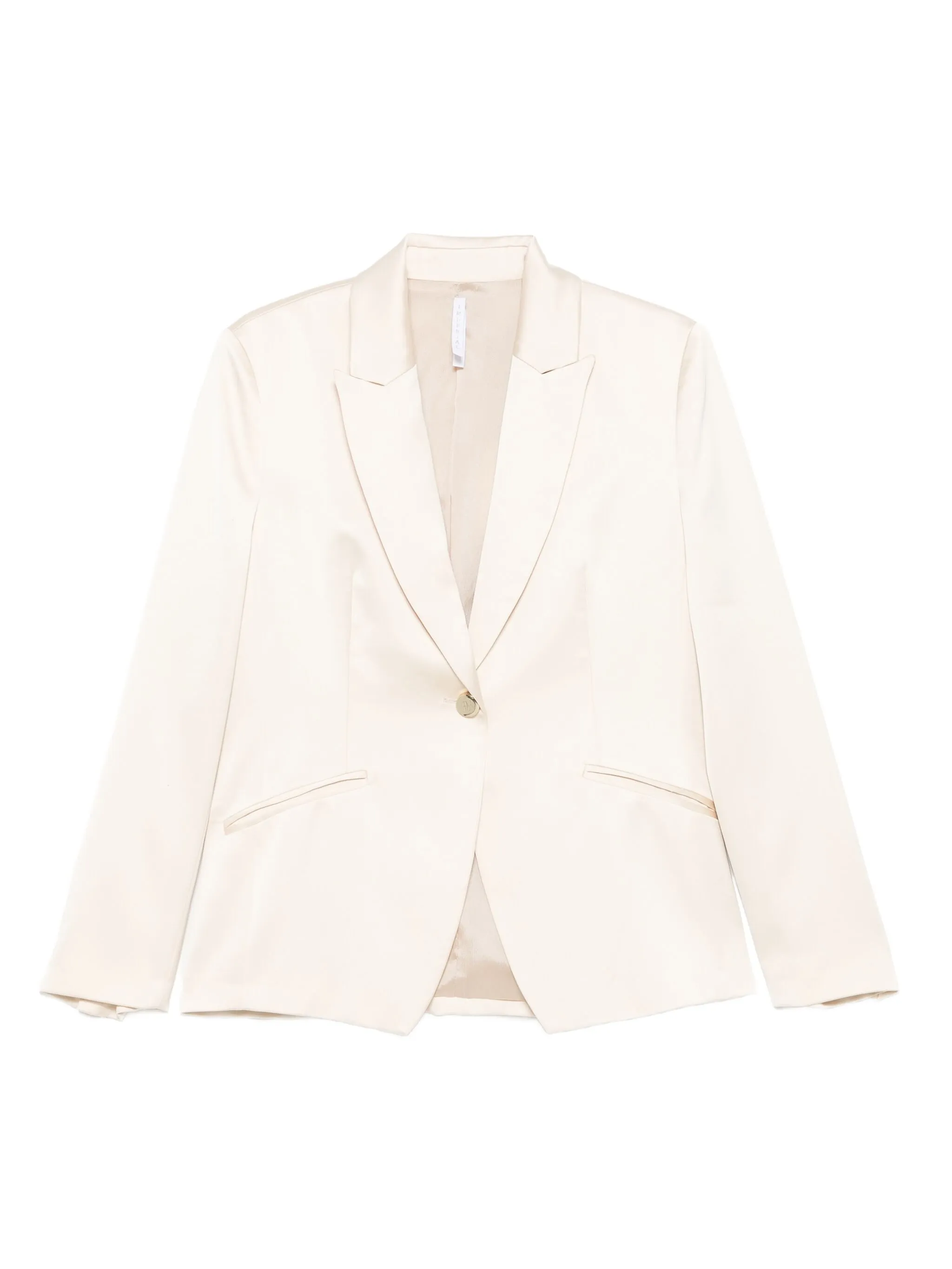 

Однобортный блейзер с заостренными лацканами Imperial, белый