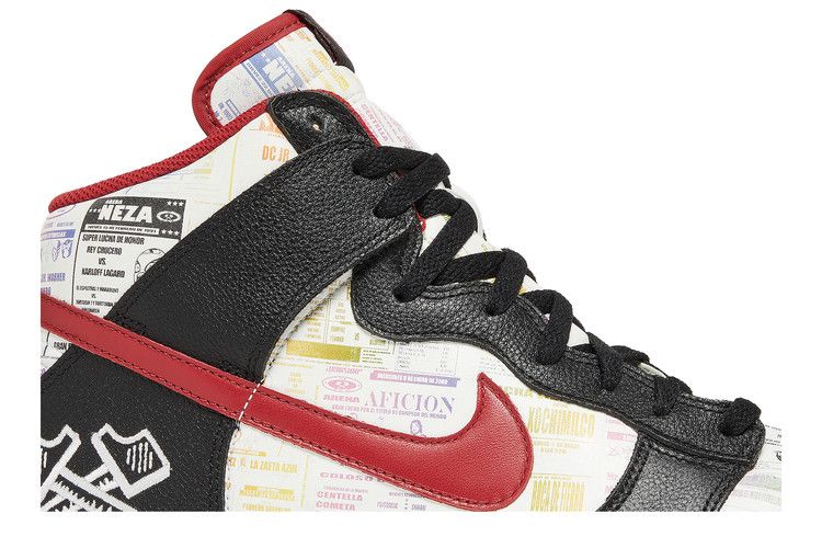 Кроссовки Nike Dunk High Premium, Lucha Libre — фото 2