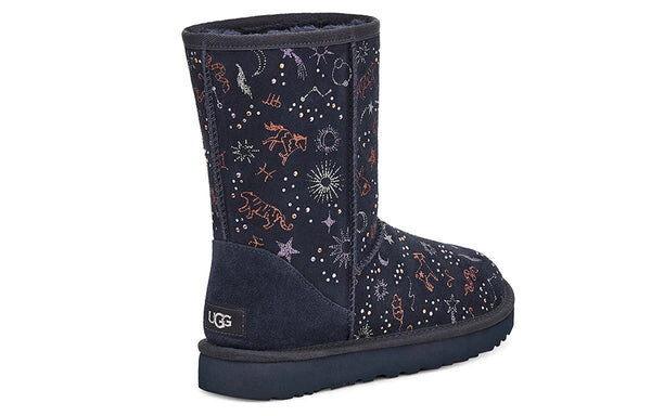 Ботинки зимние UGG Classic Zodiac, синий — фото 4