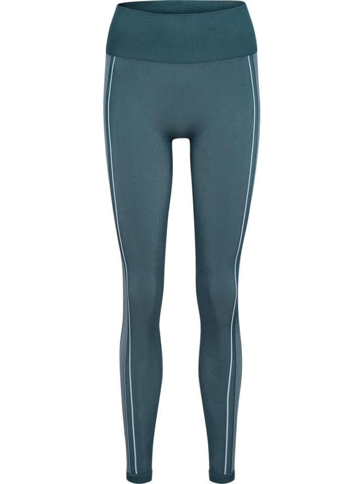 

Леггинсы Yoga Seamless Hw Tights синего цвета Hummel