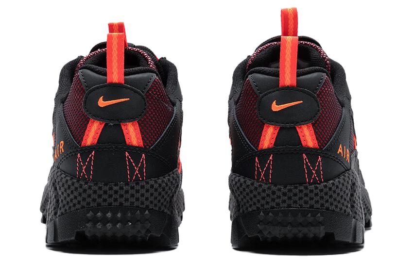 Nike Эйр Хумара 'Блэк Брайт Кримсон' — черные с оранжевым, цвет Black Orange — фото 4