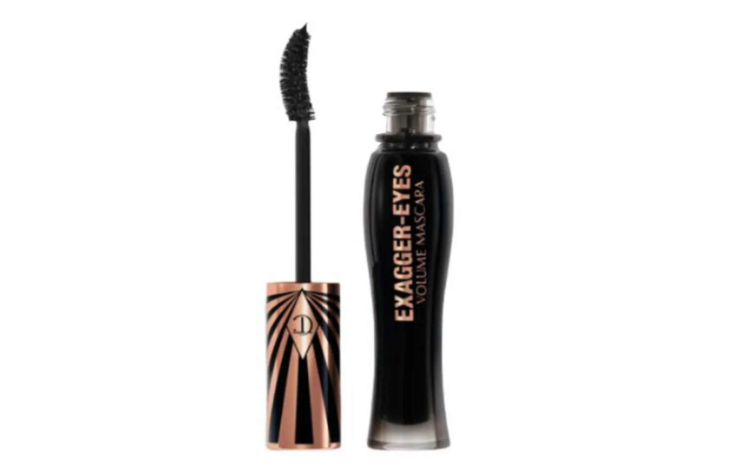 Charlotte Tilbury Тушь для ресниц CT Exaggerated Eyes Plumping, легко растушевывается, 10 мл, #BLACK — фото 3