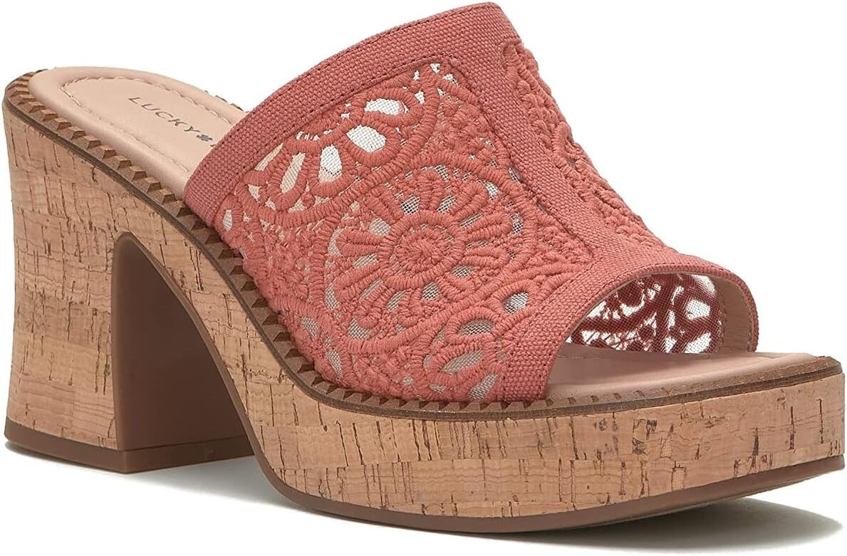 

Босоножки Talvy Lucky Brand, цвет Eco Red