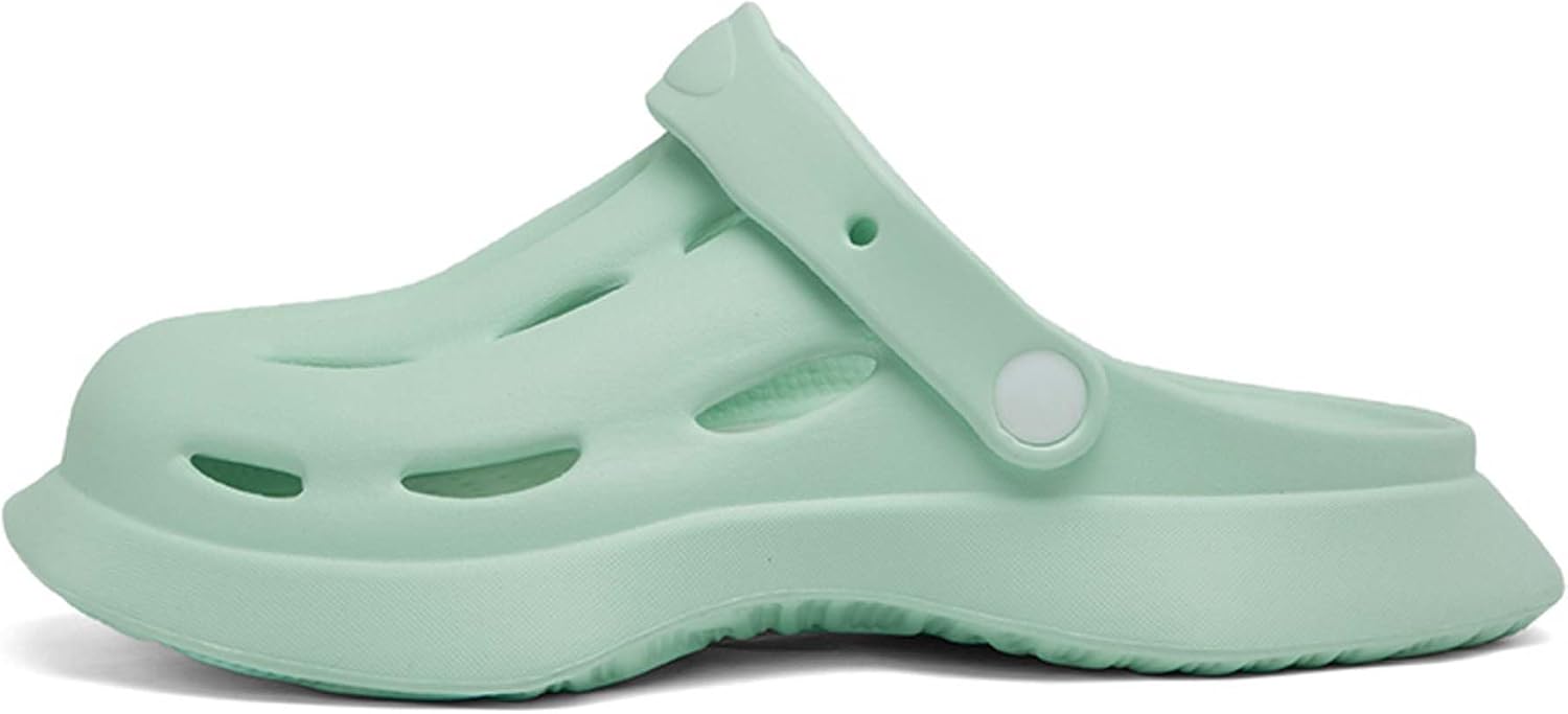 

Женские и мужские садовые сабо сандалии с унисекс комфортной посадкой, пляжные сандалии, спортивные сандалии Vtiao, зеленый