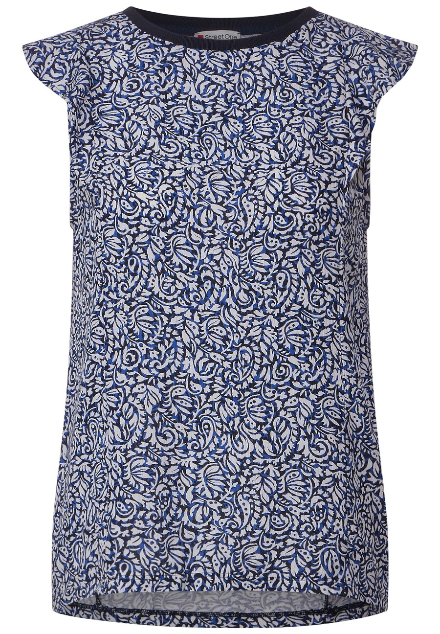 

Вечерний топ STREET ONE Top, цвет night blue/royal blue/pastel blue