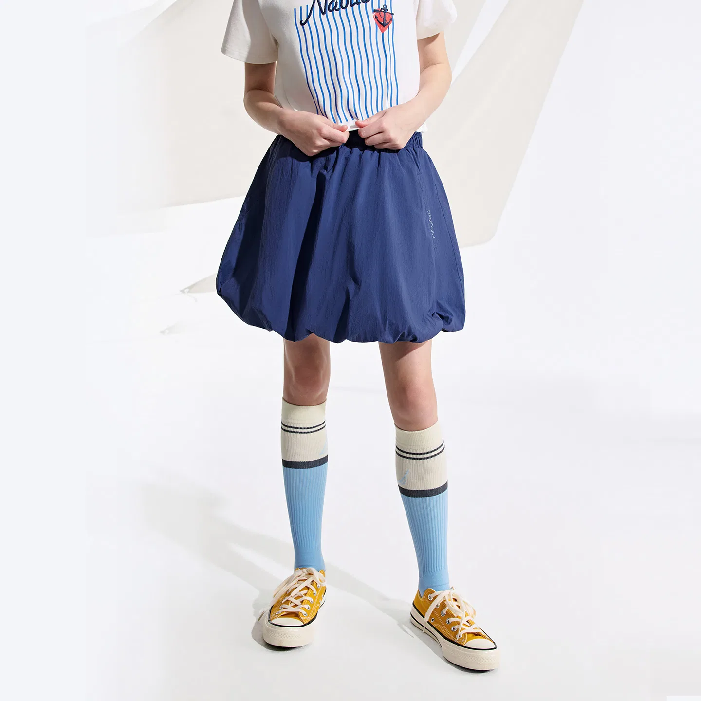 Юбка короткая Nautica Navy Blue — фото 3