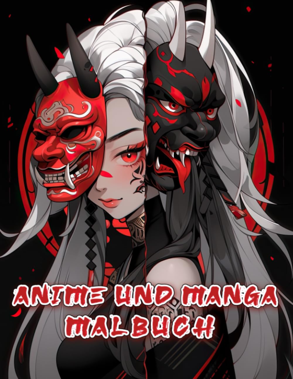 

Anime Und Manga Malbuch: Von Japanischen Porträts bis zu Drachen, Schildkröten, Löwen, Blumen und Schädeln - Ein Vielseitiges Geschenk für Jungen, ... und kreativen Entfaltung (German Edition) (Independently published)