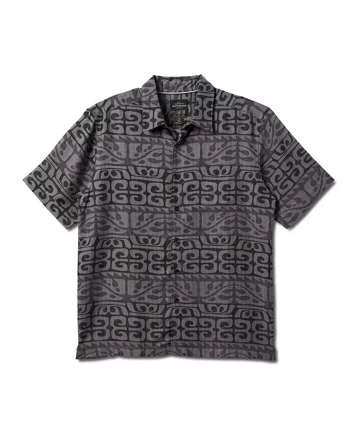 

Рубашка мужская Quiksilver Stacked Woven Quiksilver Waterman, черный
