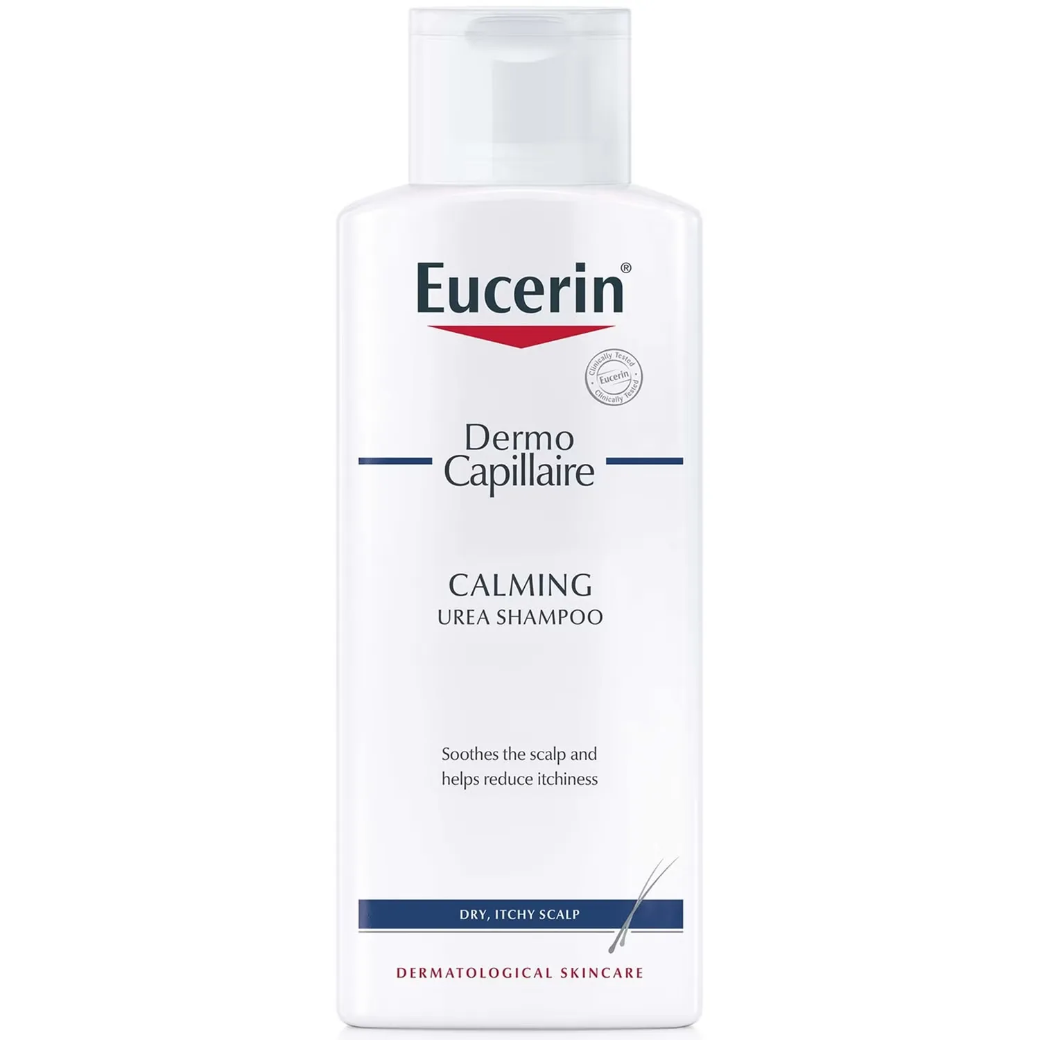 

DermoCapillaire Успокаивающий шампунь с мочевиной - 5% мочевина 250мл Eucerin