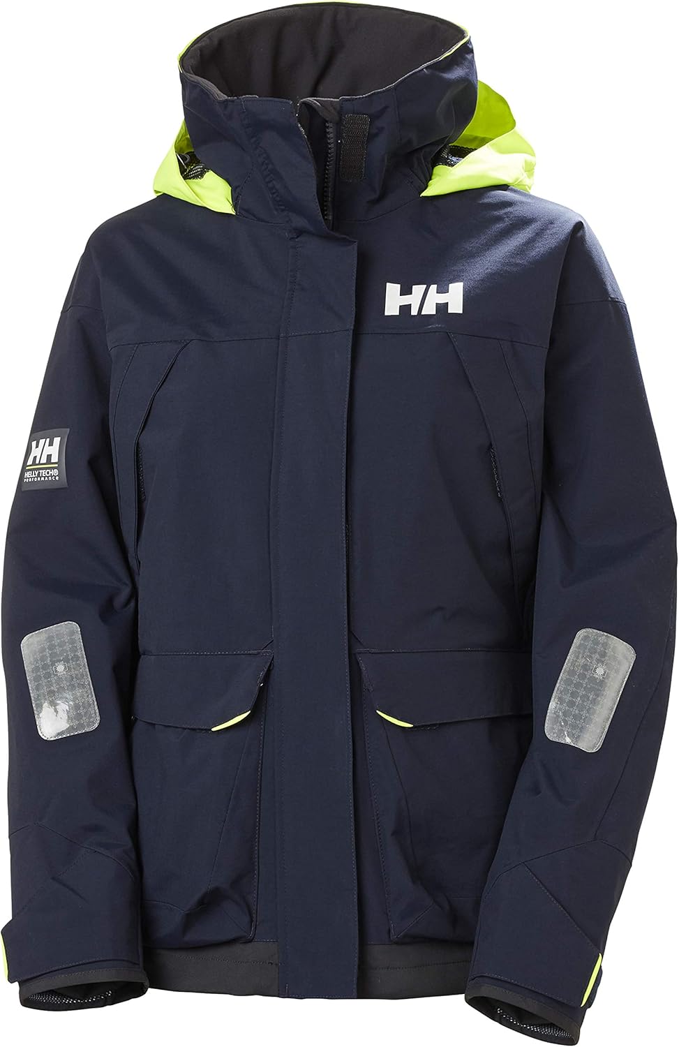 

Helly-Hansen Pier 3.0 водонепроницаемая куртка для женщин с ветрозащитной парусной тканью и упаковывающимся капюшоном neon yellow Helly Hansen, 597 Blue