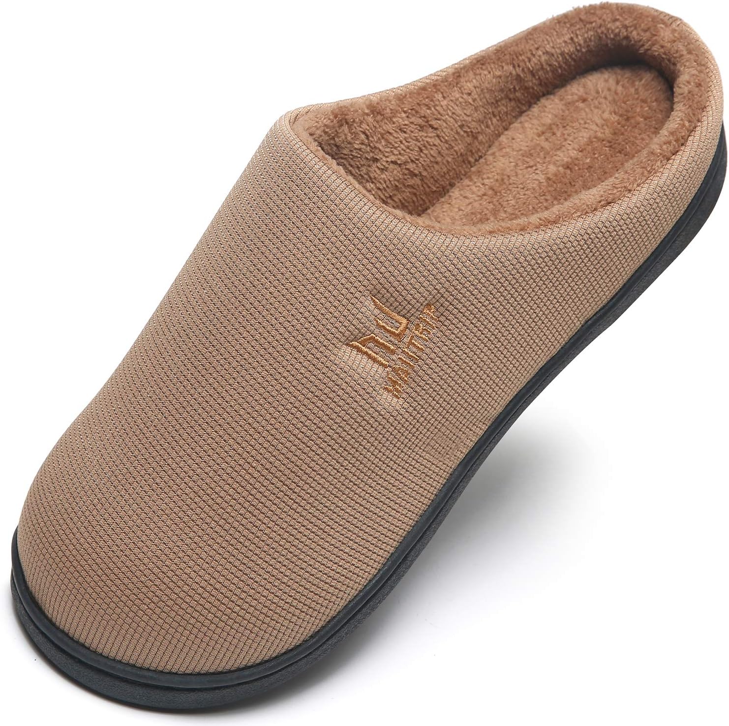 

Мужские уютные домашние тапочки MAIITRIP с эффектом памяти, противоскользящие (Размер: 7-17), коричневый