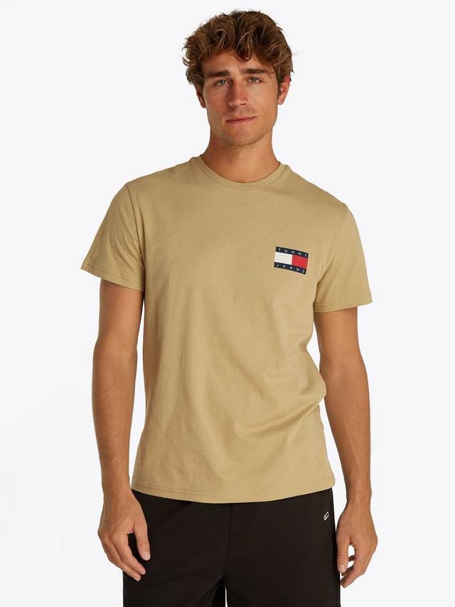 

Футболка tommy hilfiger essential slim fit Tommy Hilfiger, цвет Relic Tan